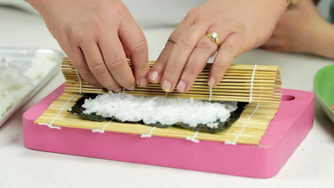 setting up sushi for Instagram shots